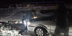 春节我在岗｜通河公安雪中援手 守护平安归途